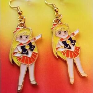 Handmade Sailor Venus Earrings